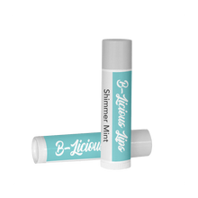 Load image into Gallery viewer, Shimmer Mint Lip Balm Tube