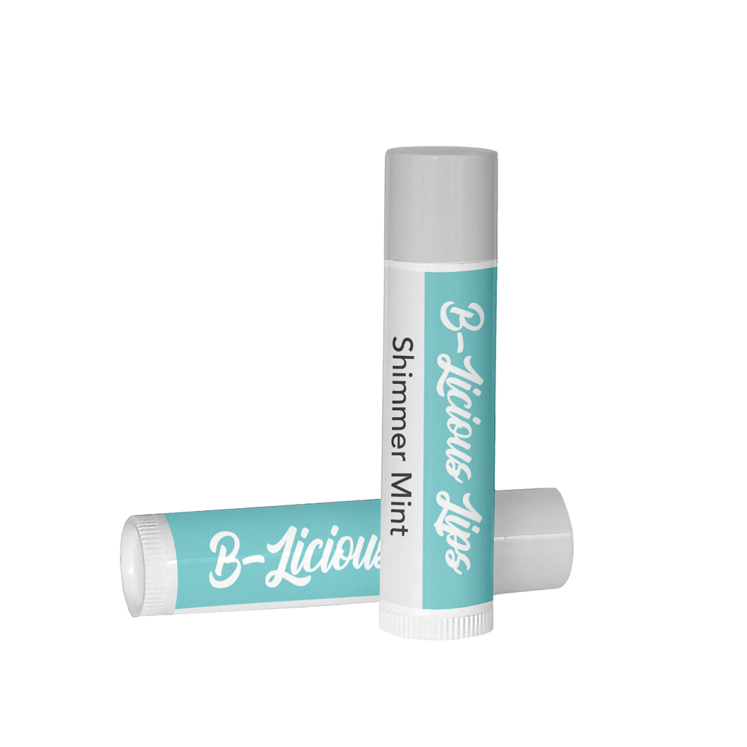 Shimmer Mint Lip Balm Tube