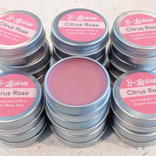 Load image into Gallery viewer, Citrus Rose Lip Balm Tin