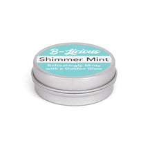 Load image into Gallery viewer, Shimmer Mint Lip Balm Tin